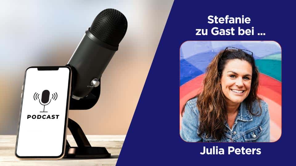 Stefanie Voss zu Gast im Podcast von Julia Peters- Glücklicher leben mit der Piratenstrategie